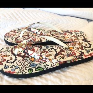Printed Tory Burch Flip Flip Flop